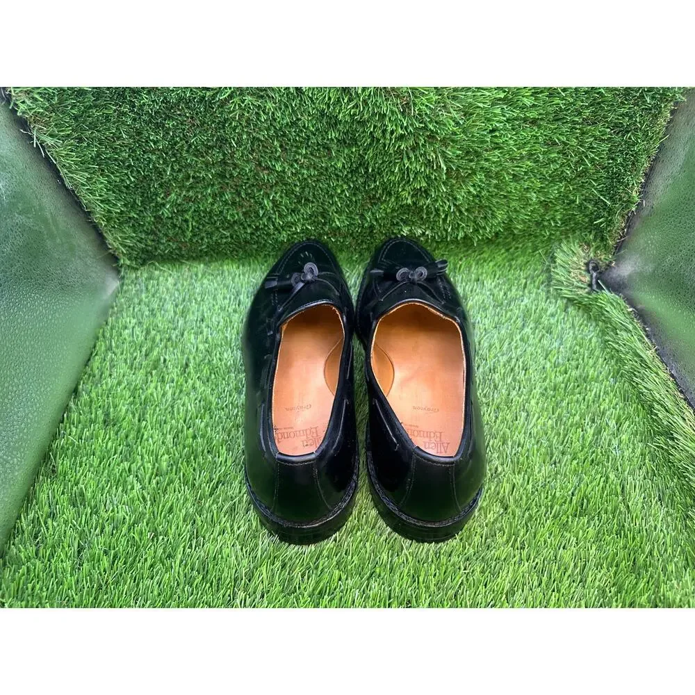 Allen Edmonds Grayson EC4001968 Tassel Loafer Men's 8.5D Black Leather Preppy